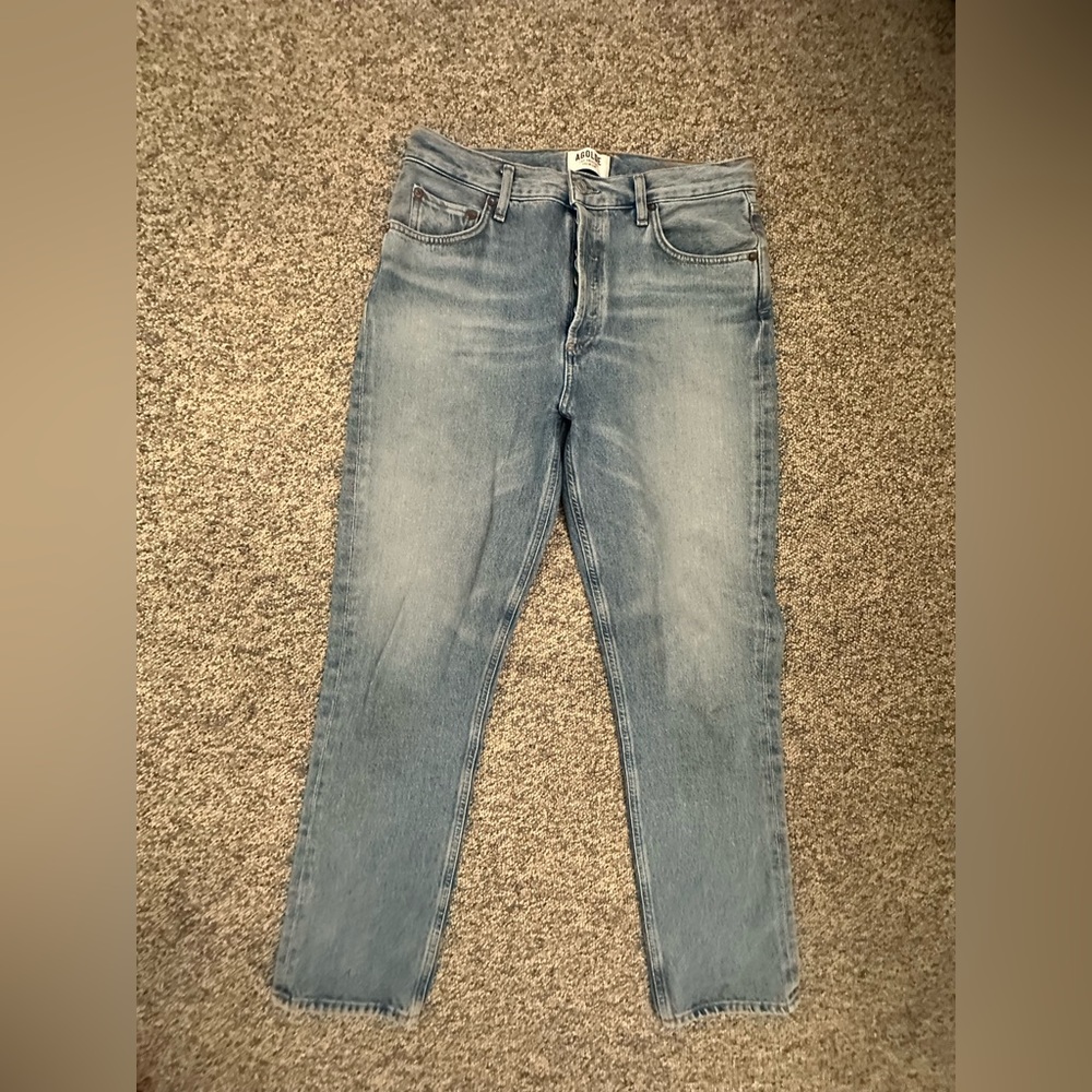 Agolde straight leg jeans size 28.